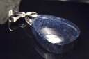 【1点物】Silver925◇高品質ミャンマー産 サファイア 22x16mm ドロップ ペンダントトップ アクセサリー _PC4837