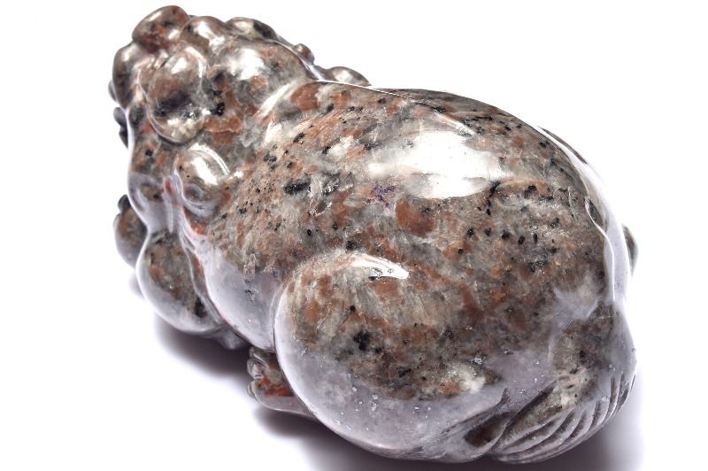 【1点物】希少◇UV発光 ユーパーライト　60x97x47mm　貔貅彫刻 置物 _CG6474【宅急便のみ】