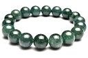 【1点物】グアテマラ産 ブルージェダイト 青翡翠 11.5-12mm ブレスレット アクセサリー _MA7661