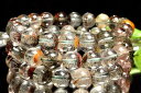 半々タイプ ガーデンクォーツ 10mm ブレスレット アクセサリー 1個売り _BG5962-10