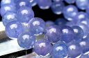 【1点物】AA☆透過性あり タンザナイト 5mm ブレスレット アクセサリー _U7365