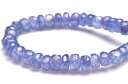 【1点物】AAA☆群青色の結晶 タンザナイト 2-3.5x4.5-5mm ボタン ブレスレット アクセサリー _MA8429
