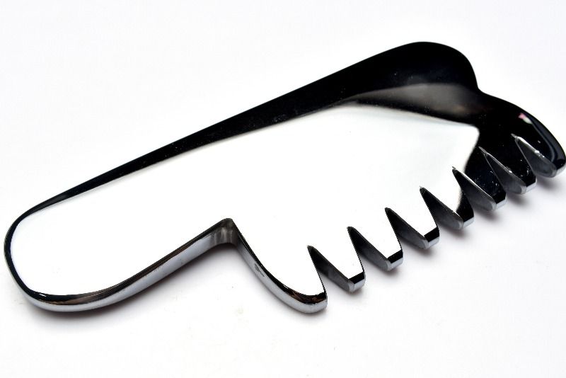 美容にオススメ テラヘルツ鉱石 116x50mm 櫛 くし 美容 1個売り _PRG2351