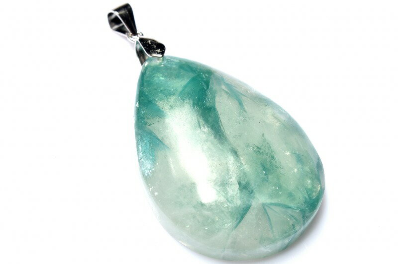 【20％OFF!】【1点物】Silver925◇AAA高品質 フックサイトシリカ　35x25mm　ドロップ ペンダントトップ アクセサリー _PC5979