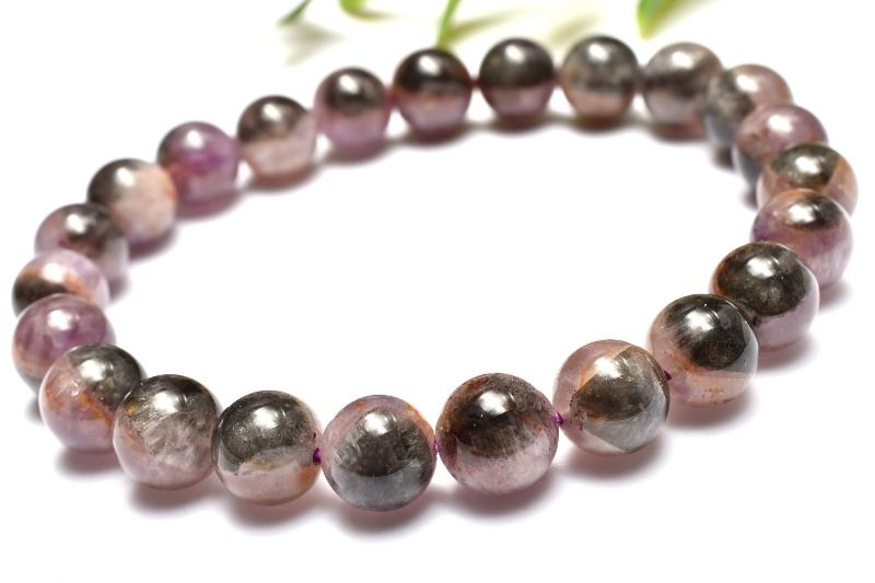 【1点物】天眼模様 オーラライト23　8mm ブレスレット アクセサリー _MA9303