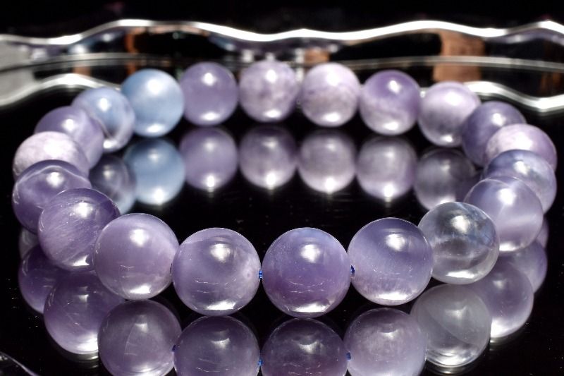 【30％OFF!】【1点物】AAA希少◇人気アイテム パープルラリマー　11mm ブレスレット アクセサリー _MB267...