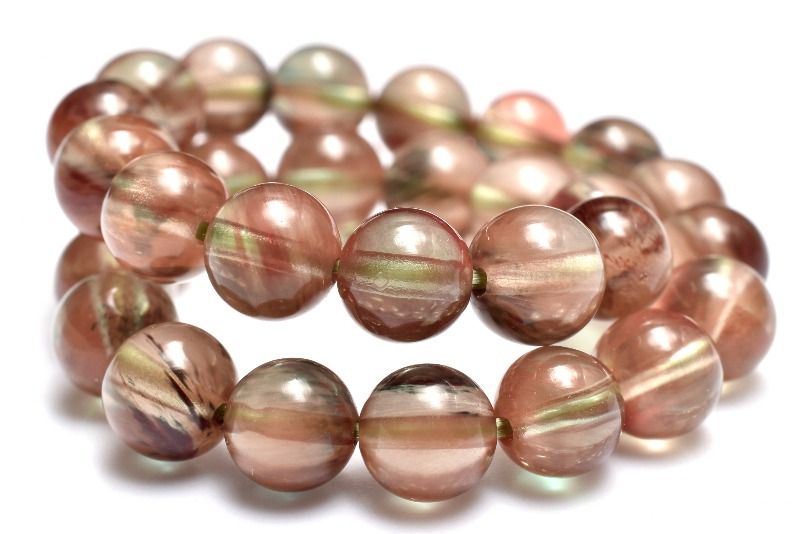 【30％OFF!】【1点物】チベット産AAA☆カラーチェンジ アンデシン 6mm ブレスレット アクセサリー _MB279