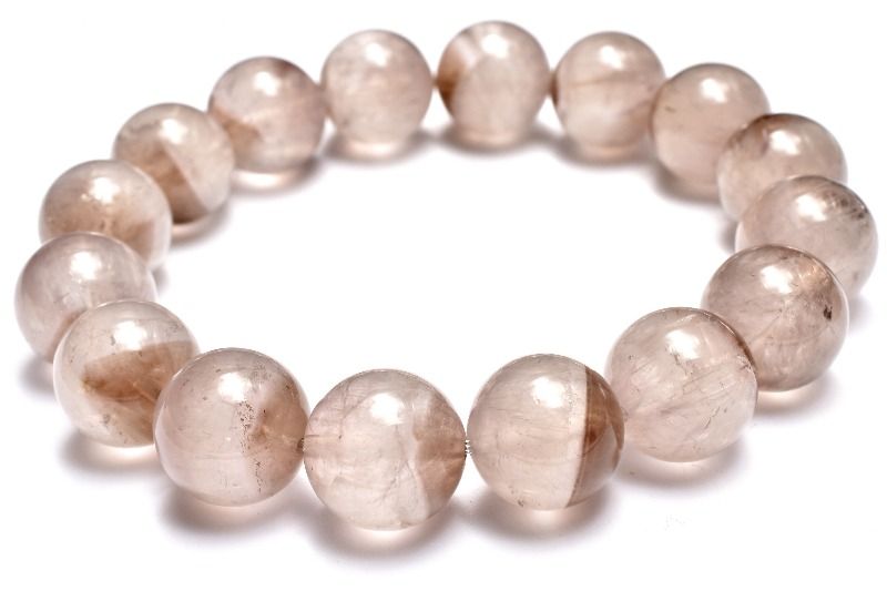 【1点物】希少◇レアカラー ブラックオーラライト23　13.5mm ブレスレット アクセサリー _MC12