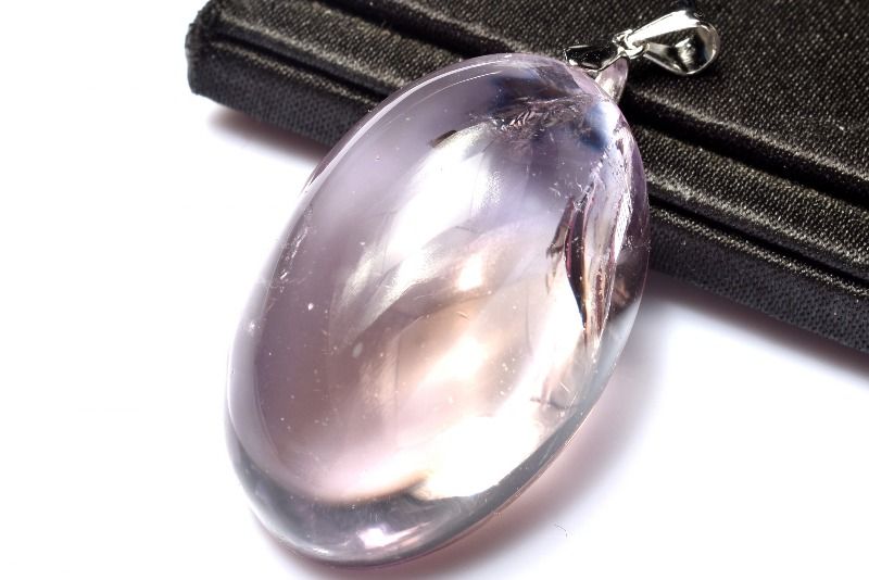 Rakuten - 【1点物】Silver925◇希少バイカラー アメトリン　36x24mm　オーバル ペンダントトップ アクセサリー _PC6964