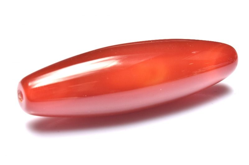 【1点物】くっきり神の目 赤天眼石　56x16mm ルース ハンドメイド _PC7257