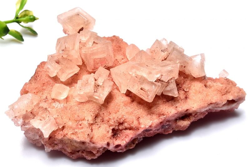  1点物 カリフォルニア産 ピンクハーライト岩塩 91x70x27mm 原石 _CG6...