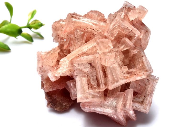  1点物 カリフォルニア産 ピンクハーライト岩塩 65x57x47mm 原石 _CG6...