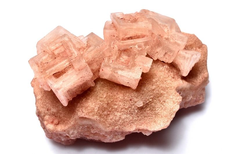 【30％OFF!】【1点物】カリフォルニア産 ピンクハーライト岩塩　80x57x41mm　原石 _CG6809【宅急便のみ】