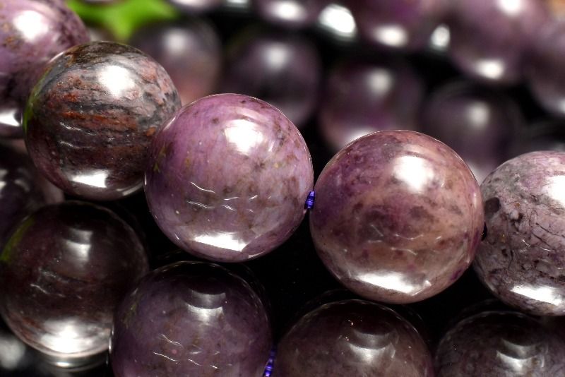 【1点物】厳選入荷！◇高品質 スギライト(杉石)　11.5mm ブレスレット アクセサリー _MC1372