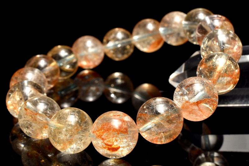 【20％OFF!】【1点物】希少天然色◇ヒマラヤ産 アクアマリン　12mm ブレスレット アクセサリー _MC1504