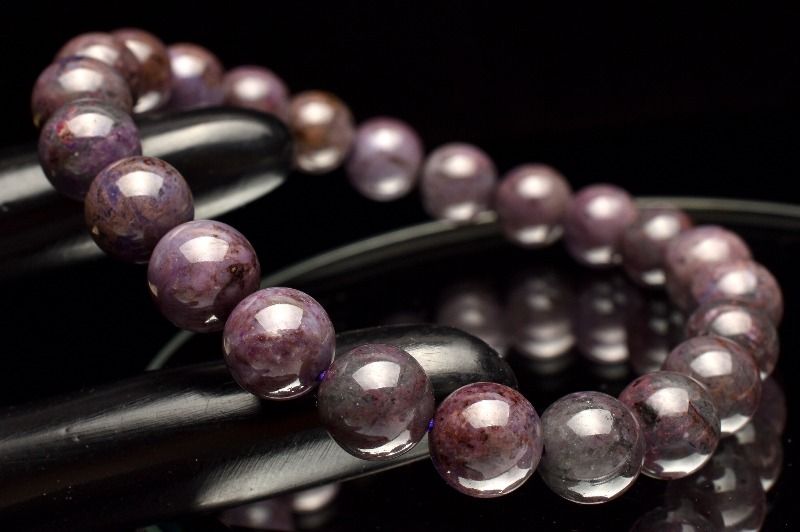 【1点物】癒されたい方必見！◇高品質 スギライト(杉石)　8mm ブレスレット アクセサリー _MC1690