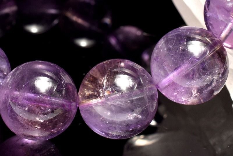 【1点物】希少◇バイカラー アメトリン　13mm ブレスレット アクセサリー _MC1929