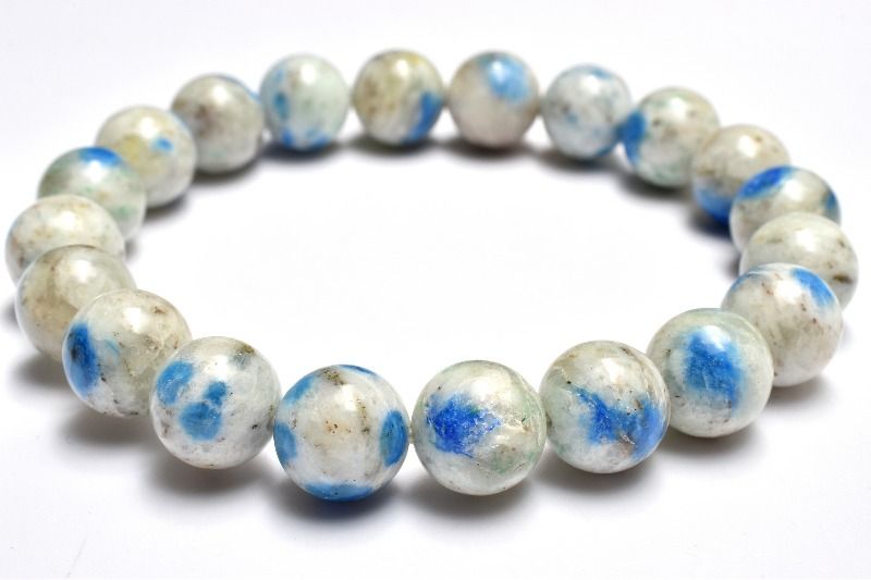 【1点物】希少◇パキスタン産 K2ストーン　10mm ブレスレット アクセサリー _MC2986...