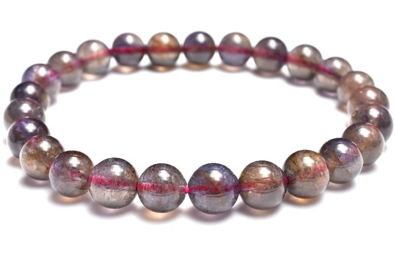 ま*こ様 アイオライト　アベンチュレッセンスの見られる珠有り　ブレスレット 楽天市場】【30％OFF!】【1点物】アベンチュレッセンスの輝き