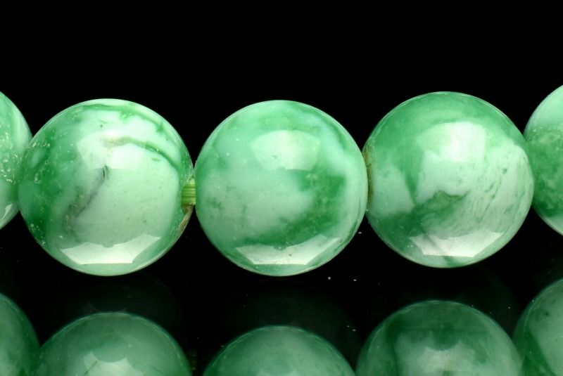 【20％OFF!】【1点物】希少◇高発色 バリサイト(バリッシャー石)　7mm ブレスレット アクセサリー _MC3415