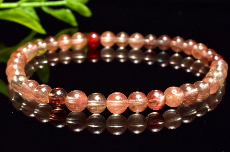 【1点物】AA+厳選☆カラーチェンジ アンデシン 5mm ブレスレット アクセサリー _MC3525