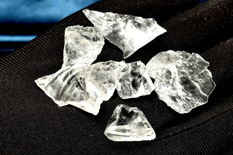 ガネーシュヒマール産 ヒマラヤ水晶 9-26x7-15mm 約100g さざれ _PRG2418