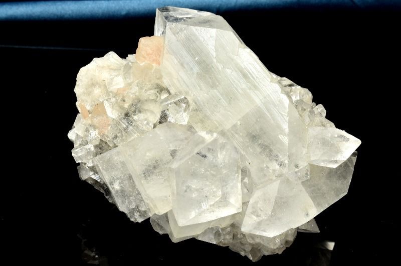  1点物 インド産 高品質 アポフィライト 83x72x43mm クラスター 原石 ...