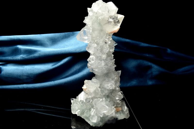  1点物 インド産 高品質 アポフィライト 100x70x183mm クラスター 原...