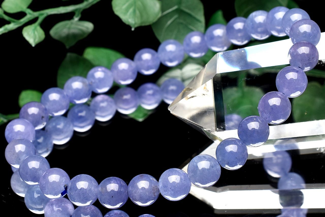 【1点物】AA☆数量限定 タンザナイト 6.5mm ブレスレット アクセサリー _U8799