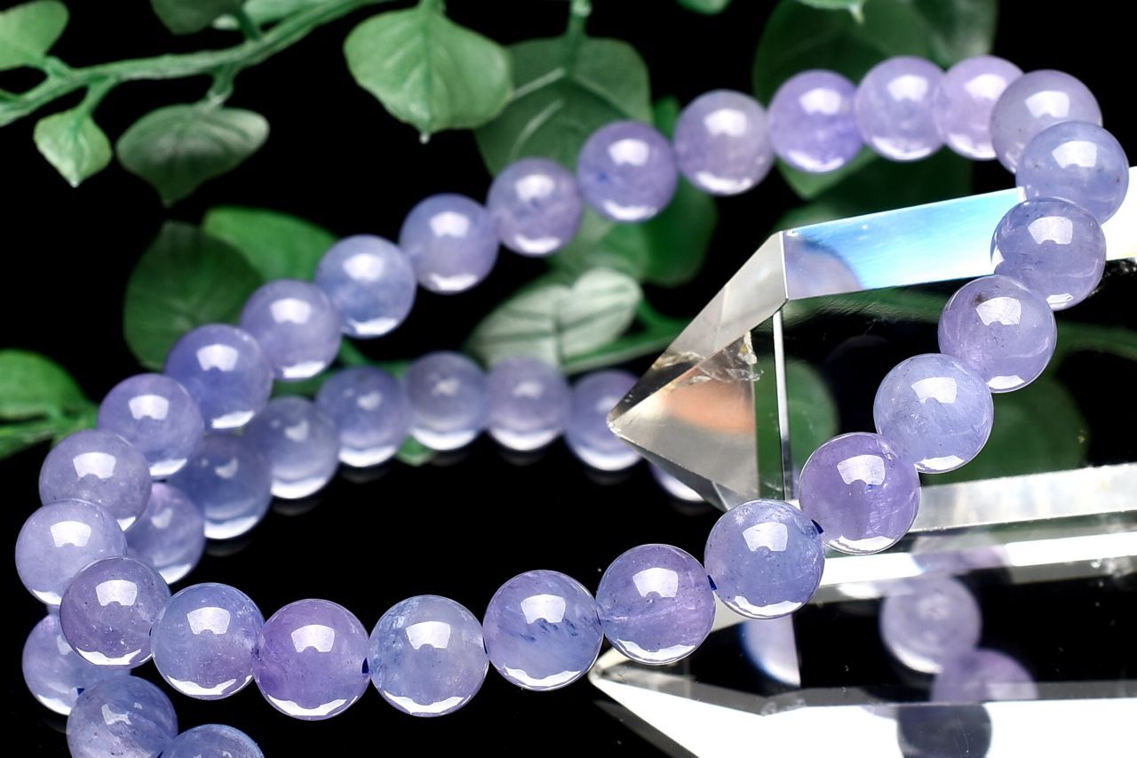 【1点物】AA☆数量限定 タンザナイト 7mm ブレスレット アクセサリー _U8801