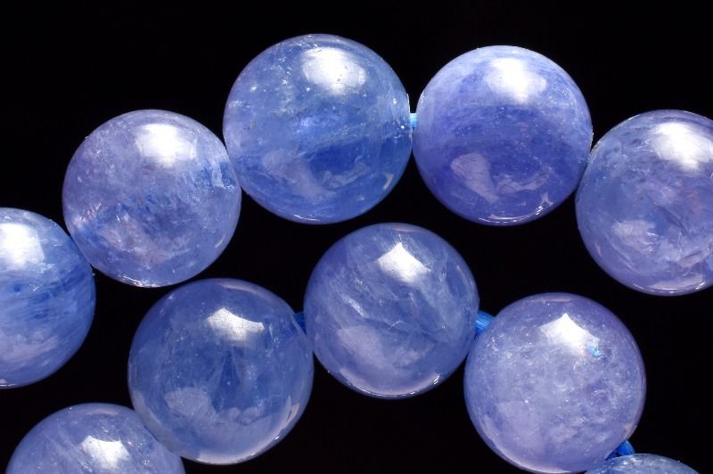 【1点物】透過性あり！◇数量限定 タンザナイト　6.5mm ブレスレット アクセサリー _MC4210