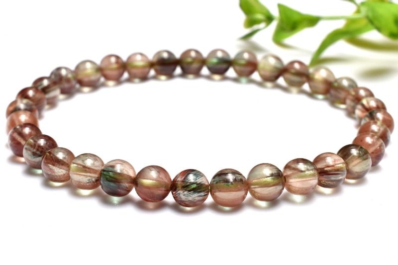 【1点物】チベット産AAA☆カラーチェンジ アンデシン 5.5mm ブレスレット アクセサリー _MC4277