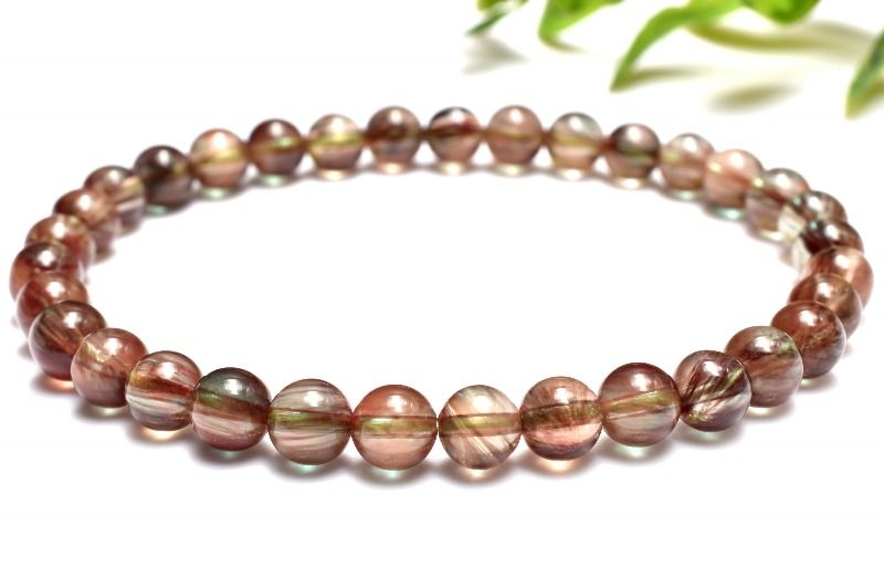 【1点物】チベット産AAA☆カラーチェンジ アンデシン 5.5mm ブレスレット アクセサリー _MC4278