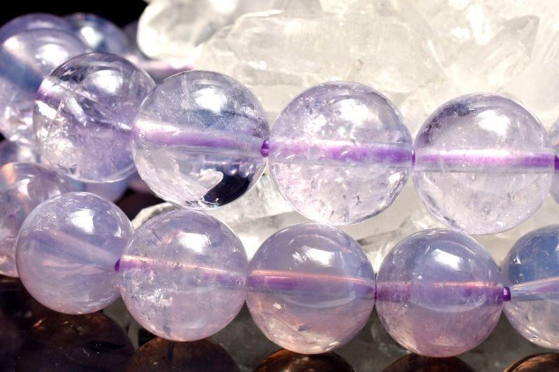 希少◇とろみ質感 スコロライト　11-11.5mm ブレスレット アクセサリー 1個売り _BG6297-11-115