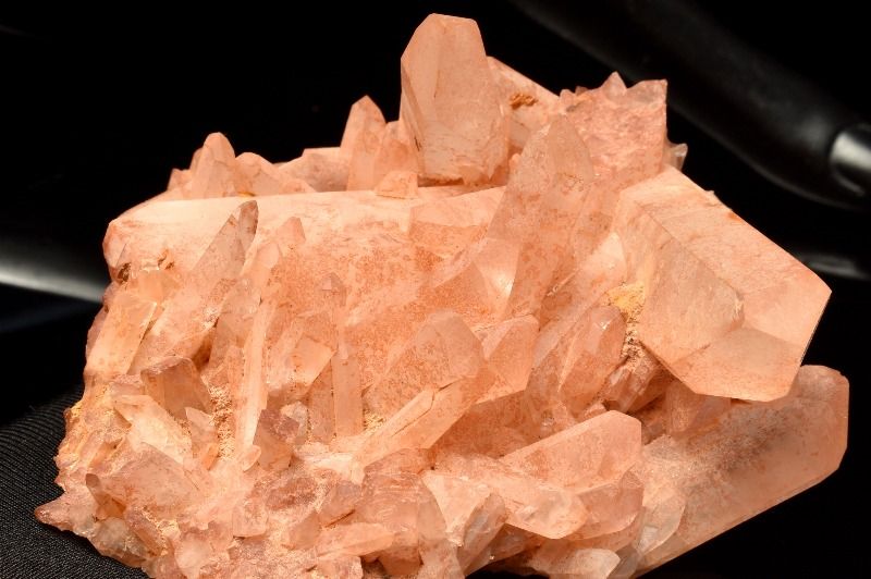  1点物 自然の結晶美 タンジェリンクォーツ 87x73x50mm クラスター 原...