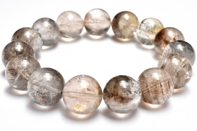  1点物 ヒマラヤ産 ライモナイト共生 エレスチャルクォーツ 15mm ブレ...