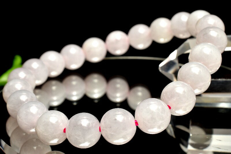  1点物 希少カラー ミャンマー産 ラベンダー翡翠 8.5mm ブレスレット ...