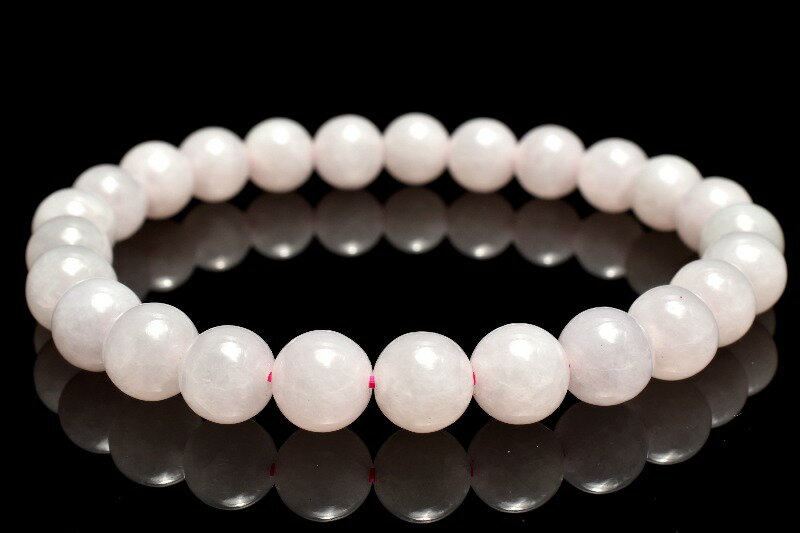  1点物 レア 数量限定 ラベンダー翡翠 7.5mm ブレスレット _MC4500