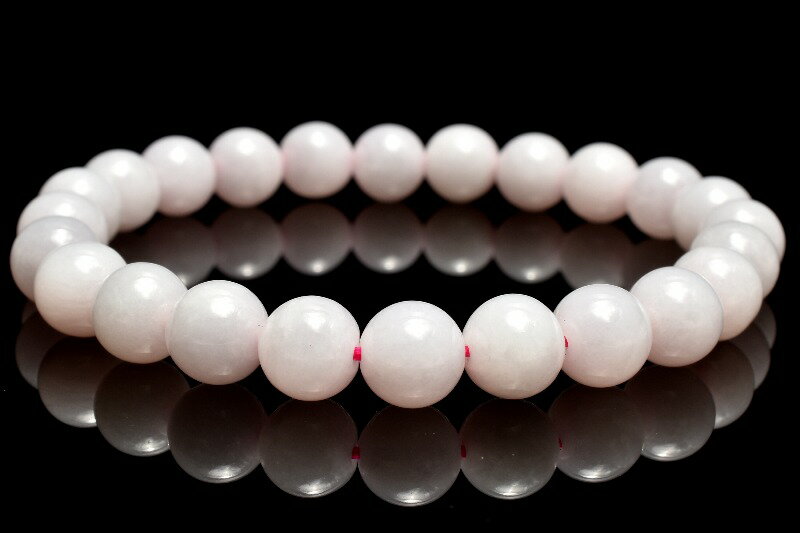  1点物 レア 数量限定 ラベンダー翡翠 7.5mm ブレスレット _MC4505