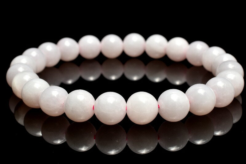  1点物 レア 数量限定 ラベンダー翡翠 7.5mm ブレスレット _MC4506