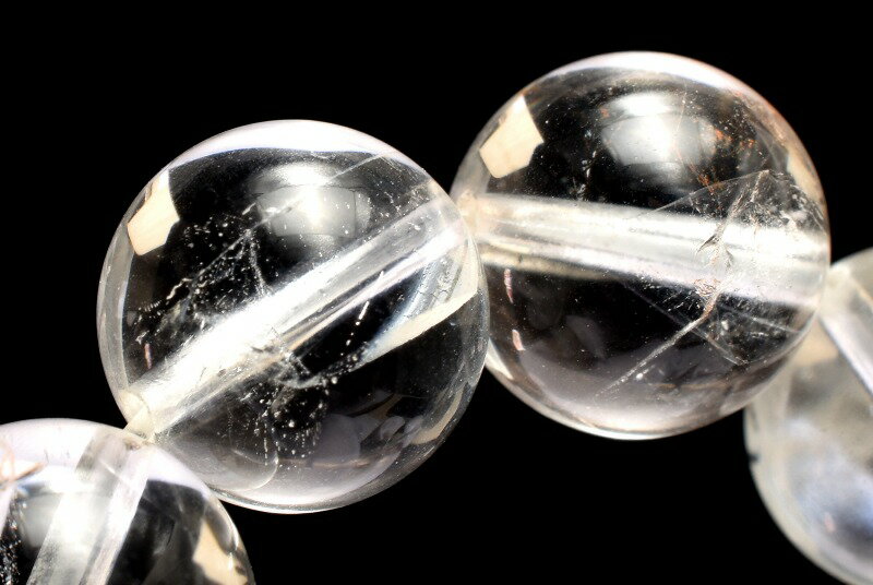  1点物 数量限定 希少 クォーツインクォーツ(貫入水晶) 8.5mm ブレス...