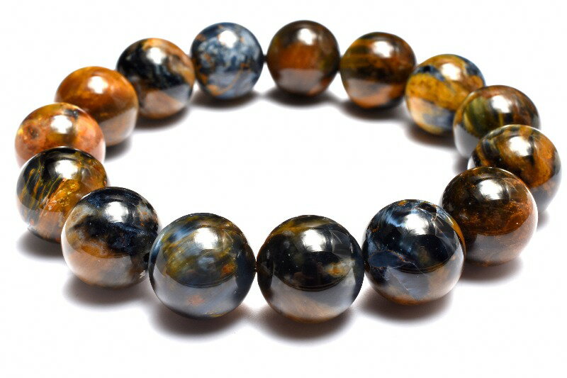  1点物 高品質 シャトヤンシー効果 ピーターサイト 14.5mm ブレスレッ...