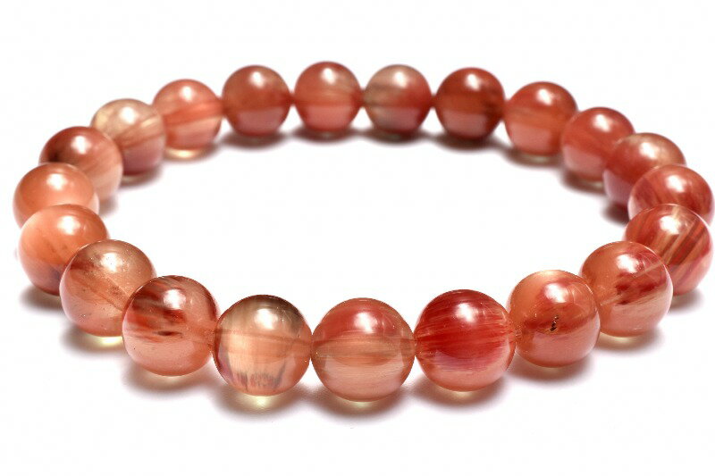 【1点物】AA厳選☆カラーチェンジ アンデシン 9mm ブレスレット _MC4602