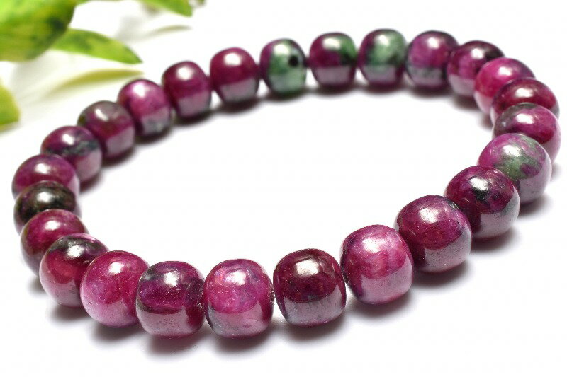  1点物 希少形状 ルビーたっぷり ルビーインゾイサイト 7-7.5x8.5mm ...