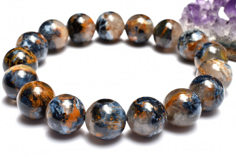  1点物 シリカたっぷり ピーターサイトシリカ 12mm ブレスレット _MC4627