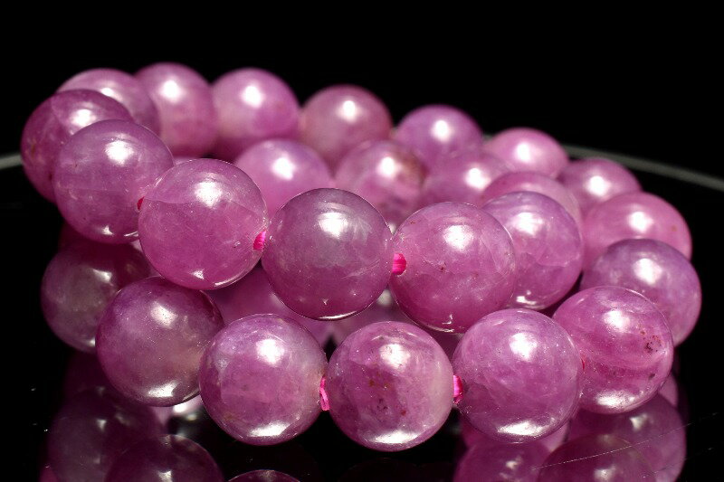 【1点物】南アフリカ産◇高品質 ルビー　7mm　ブレスレット _MC4630