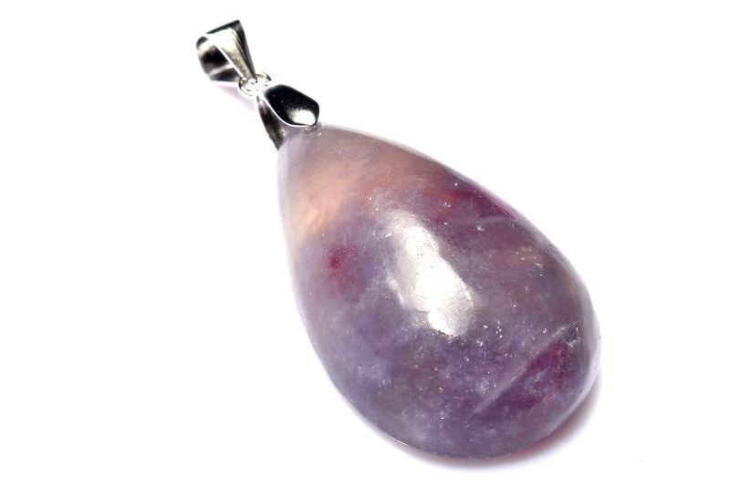  1点物 Silver925 希少共生 ピンクトルマリンインレピドライト 30x19mm...