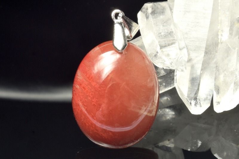  1点物 Silver925 AA高発色 アンデシン 22x18mm オーバル ペンダント...