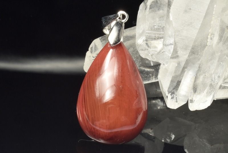  1点物 Silver925 AA高発色 アンデシン 23x15mm ドロップ ペンダント...