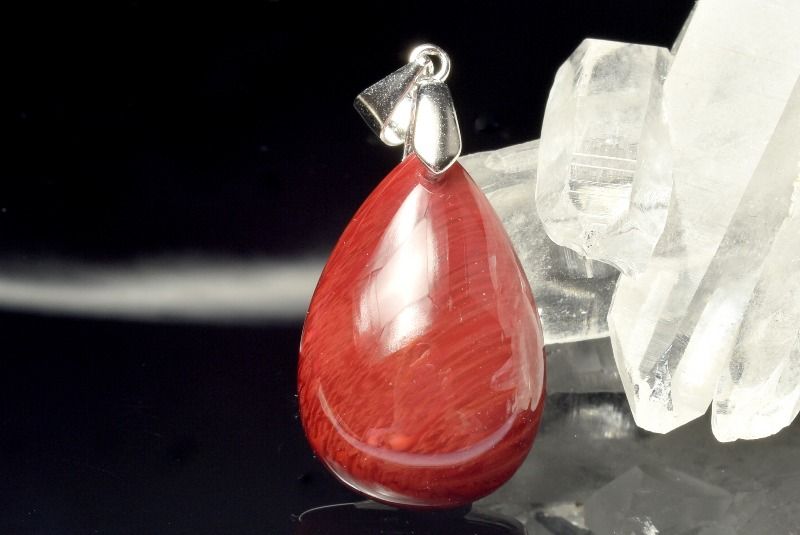  1点物 Silver925 AA高発色 アンデシン 22x15mm ドロップ ペンダント...